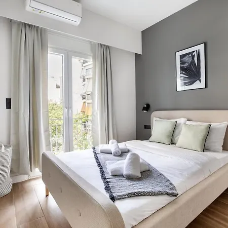 Appartement Bask - Glamorous 2 Bedroom In Athènes